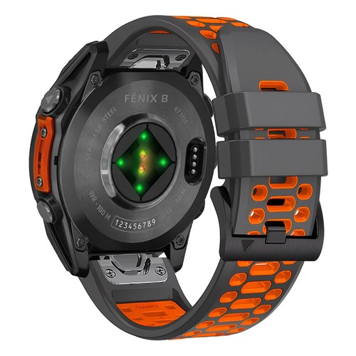 Sport Silicone Band for Garmin Fenix E 47mm 51mm - Zdjęcie 24 z 26