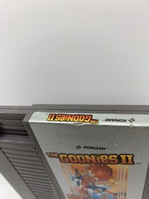 The Goonies II 2 Originale Autentico Nintendo NES Gioco Cartuccia Carrello Solo Testato