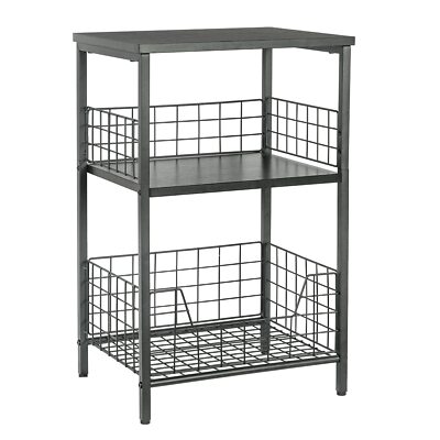 End Tableindustrial Retro Small Side Table For Small Spaces Living Room Bedroom 