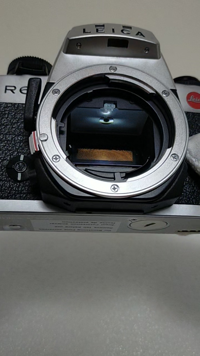 NEAR MINT+++】 Leica R6 SLR 35mm Film Camera Silver Body