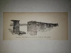 Tennessee River Military Bridge 1888 Civil War Print