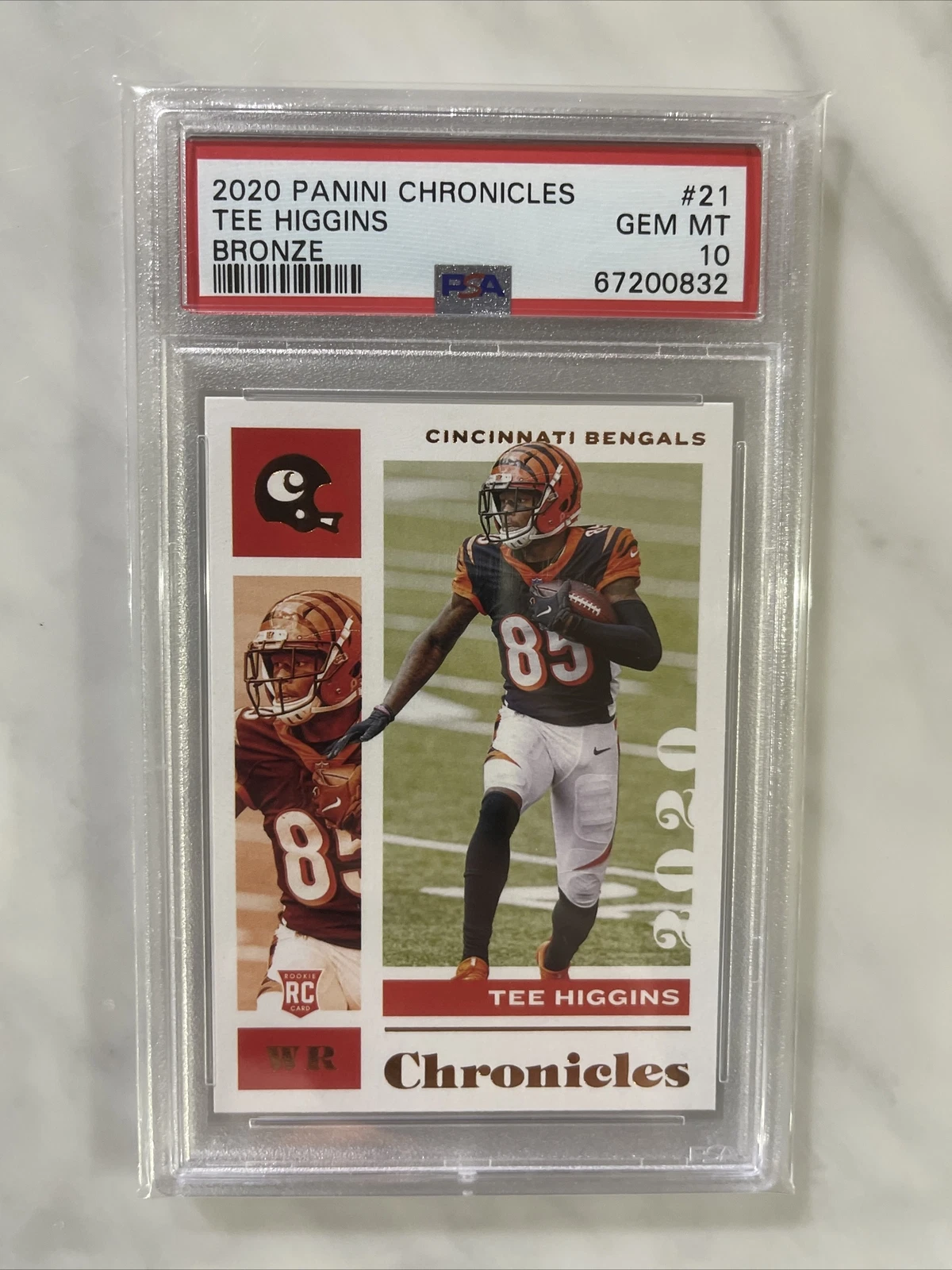 Tee Higgins Panini Chronicles #21 Bronze