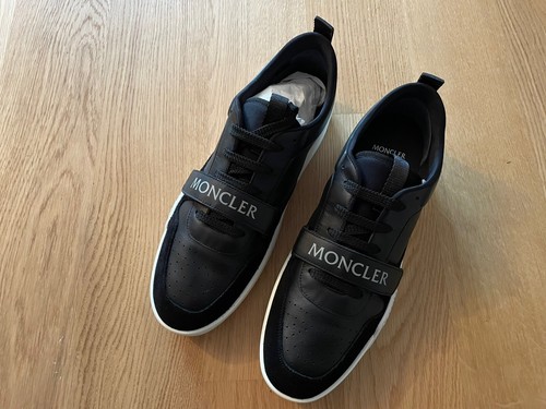 ' Neu ' Moncler Low Sneaker Gr. 45 schwarz Promyx Bounce - Bild 2 von 9