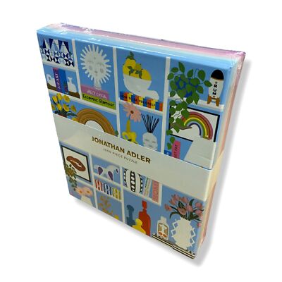 Galison Jonathan Adler Shelfie 1000 Piece Puzzle 20 x 27''.