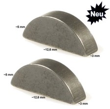 2x Vespa Halbmond Keil Scheibenfeder Kurbelwelle LiMa KuLu PK 50 80 125 S XL XL2
