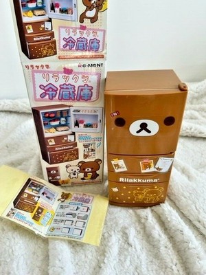 Re Ment Rilakkuma Refrigerator Mini Fridge Kawaii Ebay