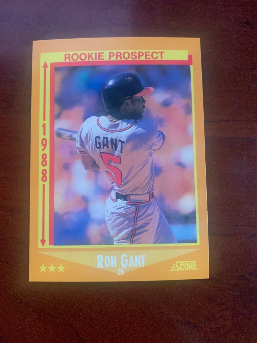 1988 Score - Ron Gant #647 (RC) for sale online | eBay