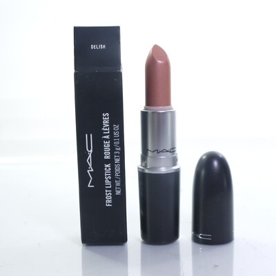 MAC Cosmetics Delish Frost Lipstick  FULL SIZE (3g./0.1oz) Brand New in Box.AUTH