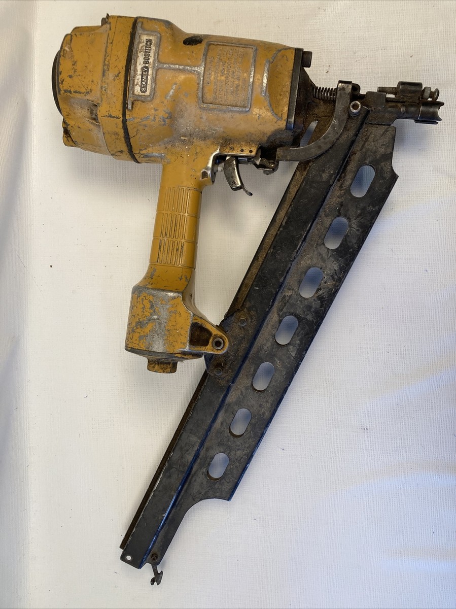 Bostitch pneumatic framing nailer model number location stamp