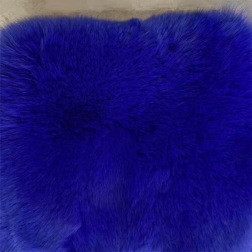 Real Fur Natural Vest Length 50CM Waistcoat Silver Jacket Height Warm Sleeveless - Bild 30 von 44