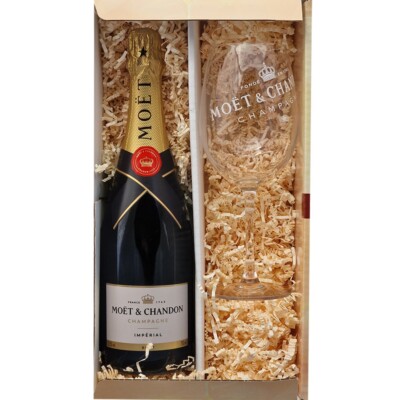 Moët & Chandon Brut Imperial 0,75L. 12,5% vol. Geschenkset!