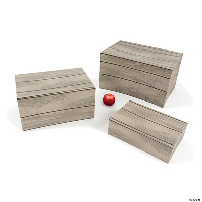 Wooden Crate Treat Stand - Candy Buffet - Party Supplies - 1 Piece