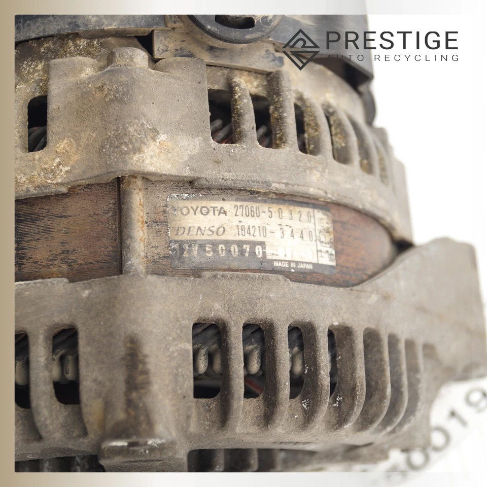 2003–2007 TOYOTA 4RUNNER 4.7L Alternator Generator 12V 130A 'Denso' 27060-50320 - Image 4 of 4