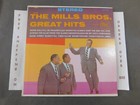 The Mills Brothers Greatest Hits Lp "Paper Doll" "Glow Worm"