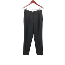 Vintage NWT Ralph Lauren Womens Pants Size 8 Wool Blend Lined Dark Gray