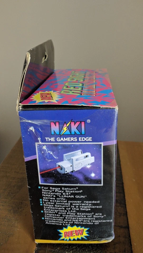 NEW ✹ Sega Saturn Red Sight Laser Target ✹ for Naki Lunar Light Gun Controller - Image 4 of 4