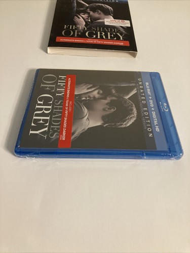 Fifty Shades Of Grey Blu-Ray + DVD Set Dakota Johnson 2015 Movie (NEW/SEALED) - Picture 9 of 12