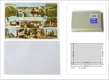 5000 Postcard Sleeves 75MY New Format 108x153mm