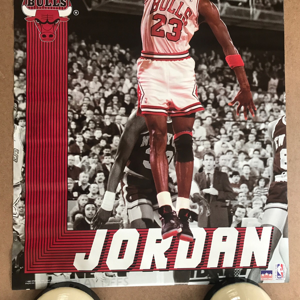 97年★NBA公式「STARLINE」ジョーダン BULLS ブルズ ポスター 97年☆NBA公式「STARLINE」ジョーダン BULLS ブルズ ポスター