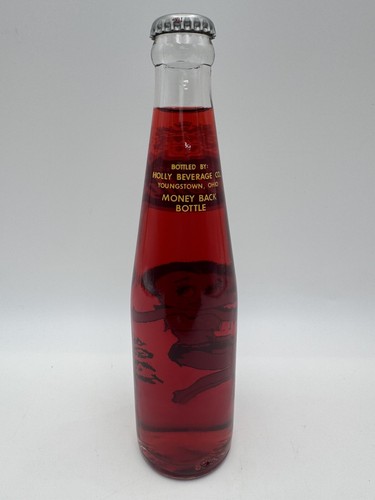 RARE Vintage HOLLY BEVERAGE Soda Glass Bottle BETTY BOOP Look-Alike - Picture 3 of 11