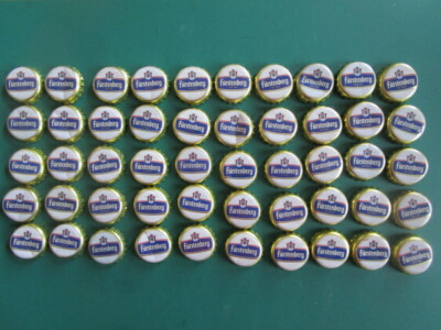 50 Fürstenberg Bottle Caps Kronenkorken  Kronkorken sammeln,basteln,Mosaik -1-