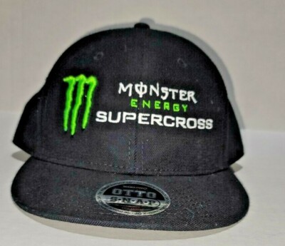 OTTO MONSTER Energy Supercross Snap Back Hat Cap w
