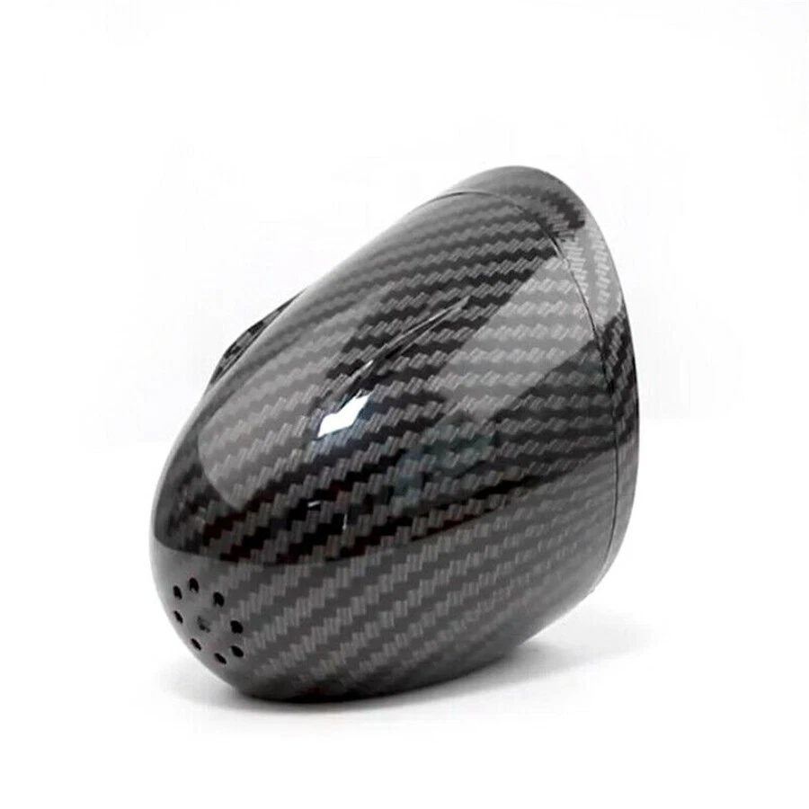 Carbon Fiber Car Truck Interior Dashboard Clock Glass Mirror Luminous Backlight  - Image 3 of 4