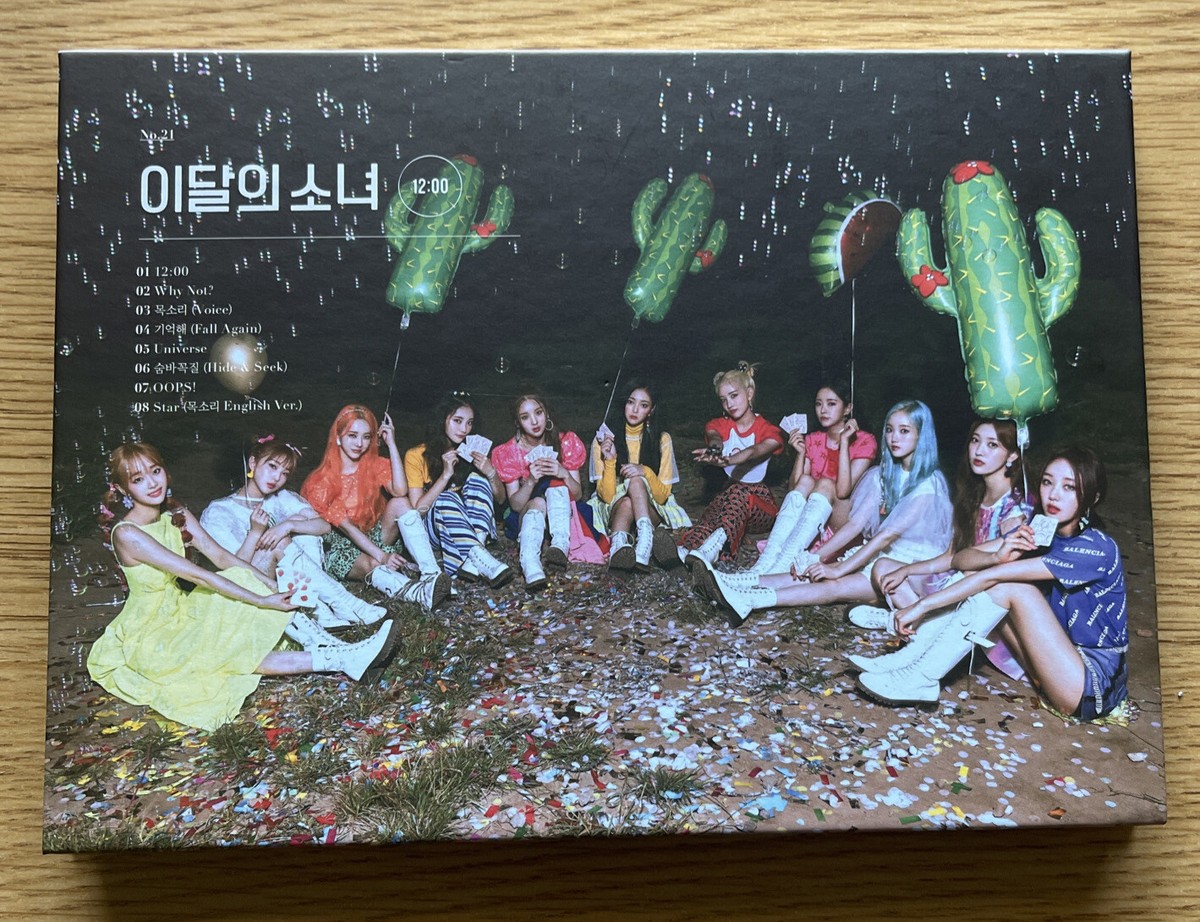 LOONA [ 12:00 ] CD, Midnight festival, 2 Cards Included | eBay