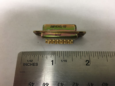 AMPHENOL  DA15P Connector/Connectors Solder 15-PIN
