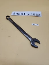 Snap-On Tools OEX-18 SAE 9/16" Chrome Combo Wrench 12pt USA 