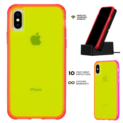 Original Case-Mate (iPhone X/XS) Hülle Stoßfest Robust 10ft Fallschutz Cover