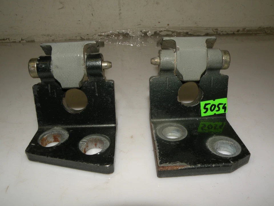 PEUGEOT 607 2.2 HDI 2003 REAR RIGHT SIDE UPPER LOWER DOOR HINGES HINGE SET OEM - Image 4 of 4