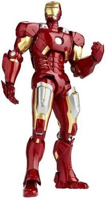 Kaiyodo Iron Man Mark VII SCI-FI Revoltech Serie Nr. 042 Japanischer Import PV