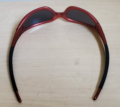 Oakley Straight Jacket FMJ Red with Black Lens | eBay