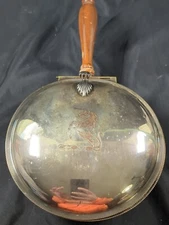 Vintage Sheffield Silver Co Silent Butler Crumb Catcher Dust Pan Lid EPC 300