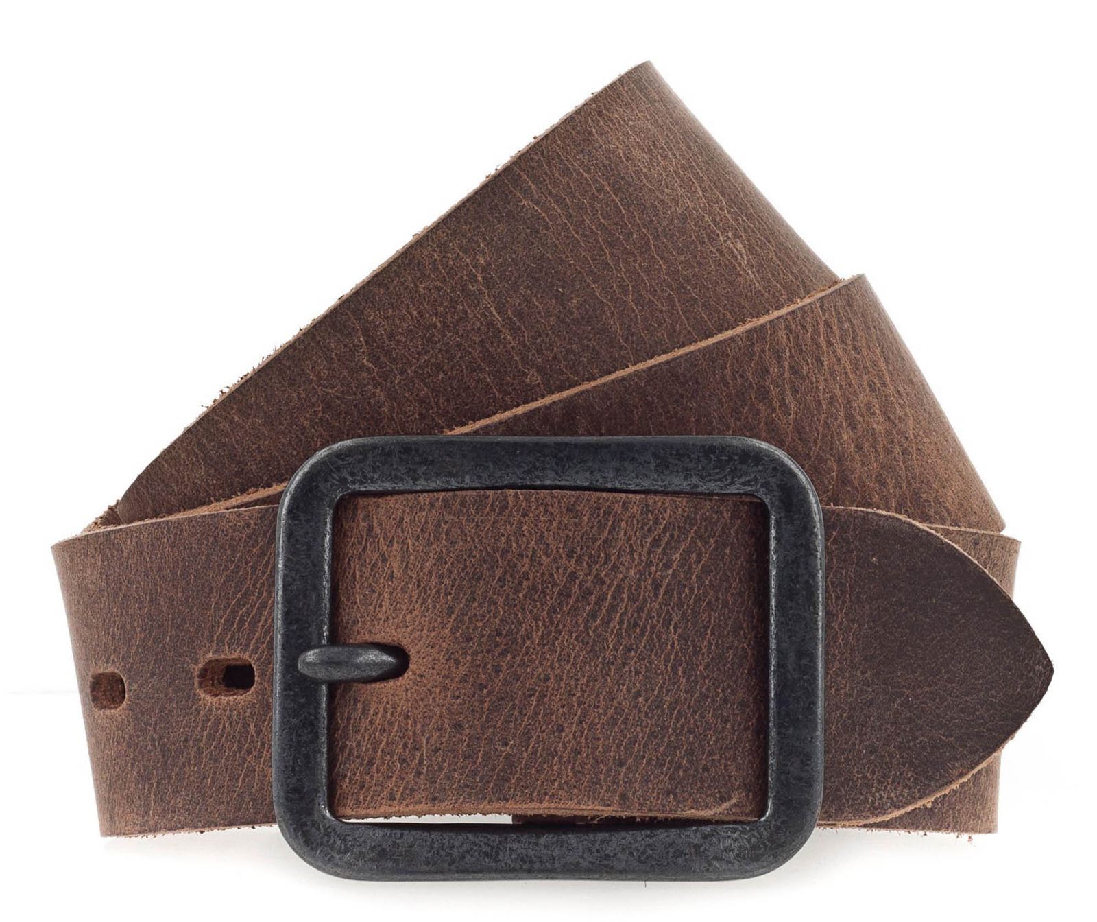 Vanzetti belt Leather Belt W100 Mid Brown