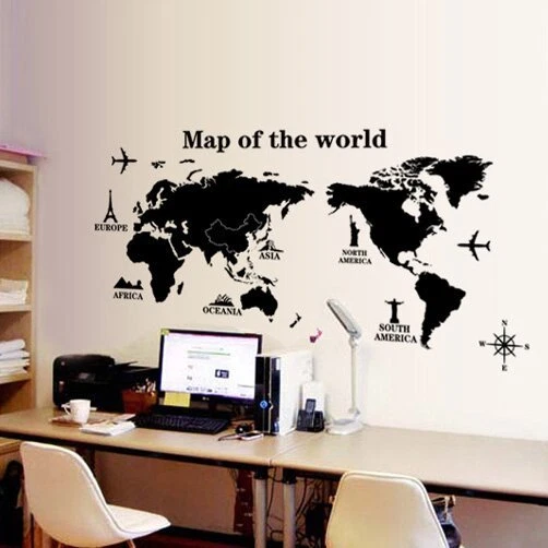 Hágalo usted mismo Papel Pintado Negro Zócalo Kicking Line Pegatina de Pared Calcomanía Extraíble Dormitorio Foto 3 de 4