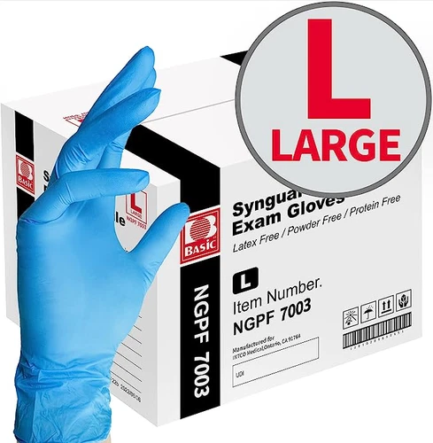 500-1000 Disposable Nitrile Exam Gloves Powder Latex Free [XS,S,M,L,XL Size]