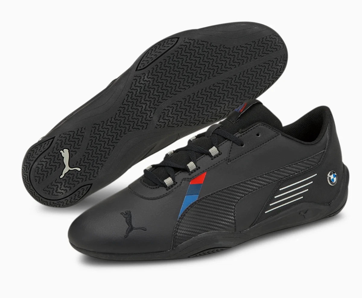 MENS PUMA BMW MMS M R CAT MACHINA BLACK MOTORSPORT F1 RACING DRIVING SHOES