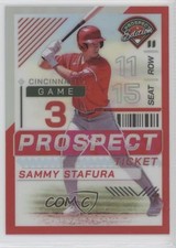 2024 Panini Prospect Edition Red Prizm /199 Sammy Stafura #11 17o2