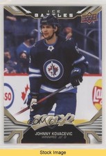 2022 Upper Deck MVP Rookies Gold Ice Battles Johnathan Kovacevic Johnny READ i9l