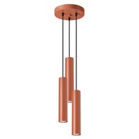 Pendelleuchte Esstisch Stahl Ocker GU10 Esszimmer L:20 Cm HäNgelampe Wohnzimmer