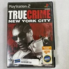 True Crime New York City PS2 PlayStation 2 Game Complete CIB Tested Activision