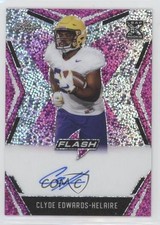 2020 Leaf Flash Pink 7/15 Clyde Edwards-Helaire #BA-CEH Auto uk2