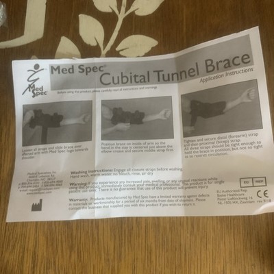 med spec cubital tunnel brace