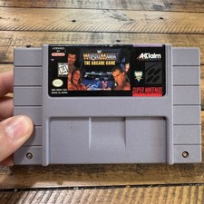 WWF WrestleMania The Arcade Game Super Nintendo SNES SNS-AWVE-USA Authentic