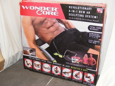 SMART WONDER CORE 6-IN-1 FITNESS WORKOUT AB EXERCISER MACHINE 9555FE**NEW IN BOX