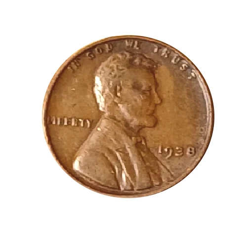 1938 Lincoln Wheat Penny Cent - G/VG Good or Better Very Nic5