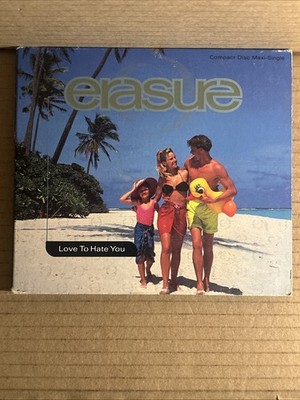 Erasure - Love to Hate You (Maxi-Single, CD, Sire) Preowned Excellent Digipak