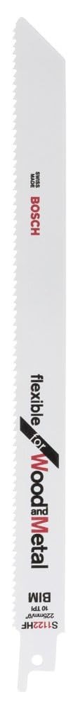 Offerta Bosch Professional 5 Pezzi Lame S 1122 HF per Legno e Metallo